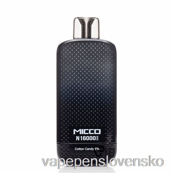 Horizontech Micco N16000 Jednorazová Vata Z Cukrovej Vaty Slovensko